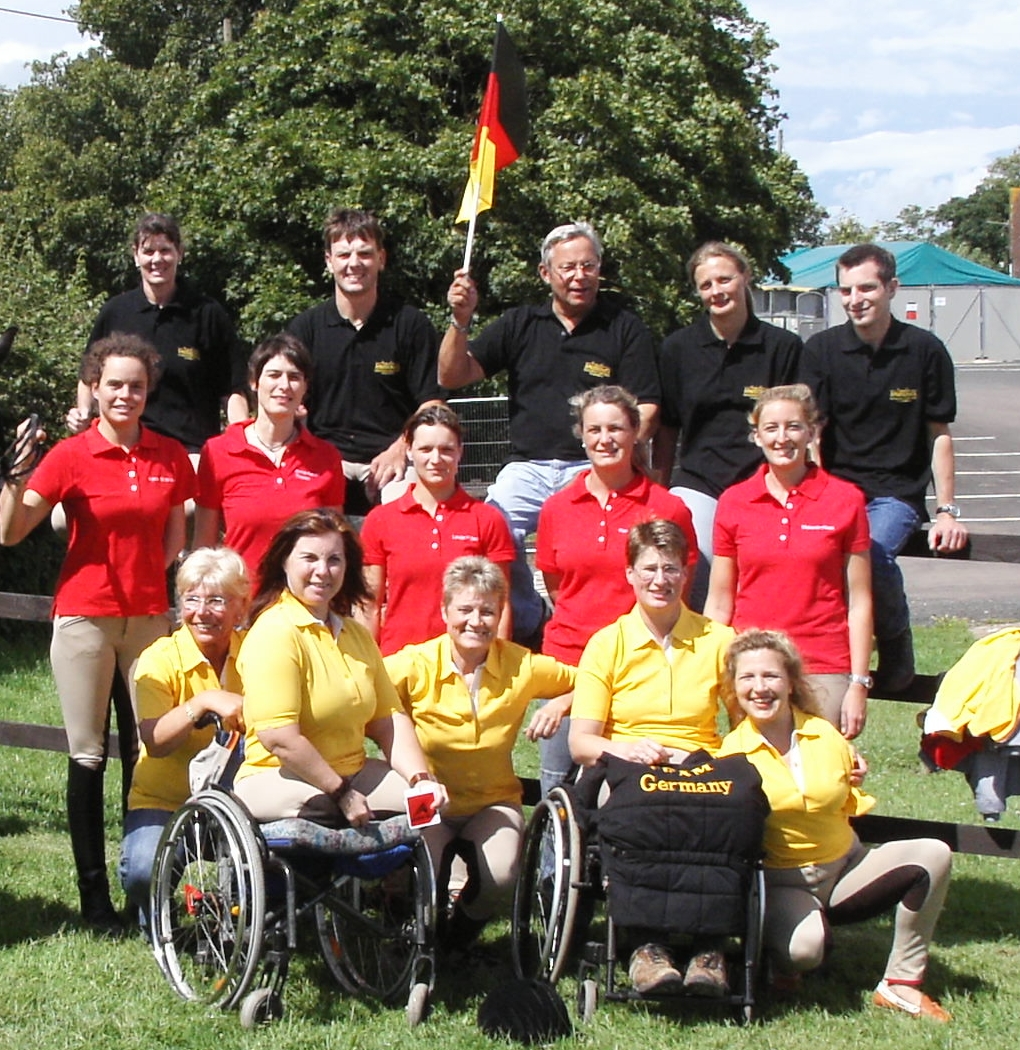 Das Deutsche Team der Para-Equestrians